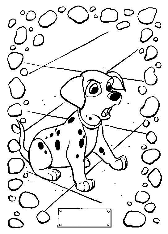 Dibujo para colorear: 101 Dalmatians (Películas de animación) #129280 - Dibujos para Colorear e Imprimir Gratis