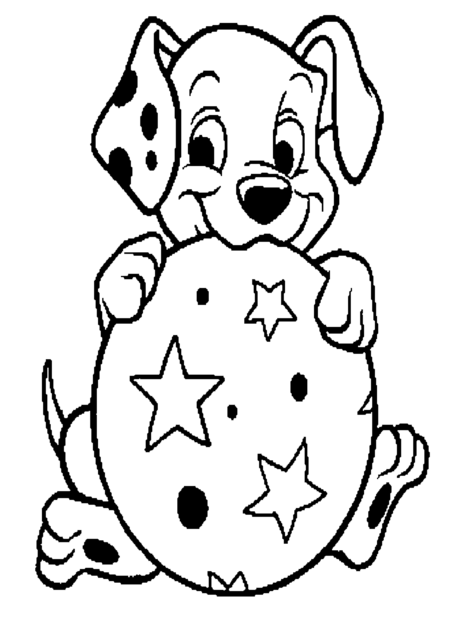 Dibujo para colorear: 101 Dalmatians (Películas de animación) #129283 - Dibujos para Colorear e Imprimir Gratis