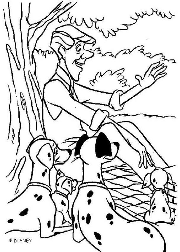 Dibujo para colorear: 101 Dalmatians (Películas de animación) #129287 - Dibujos para Colorear e Imprimir Gratis