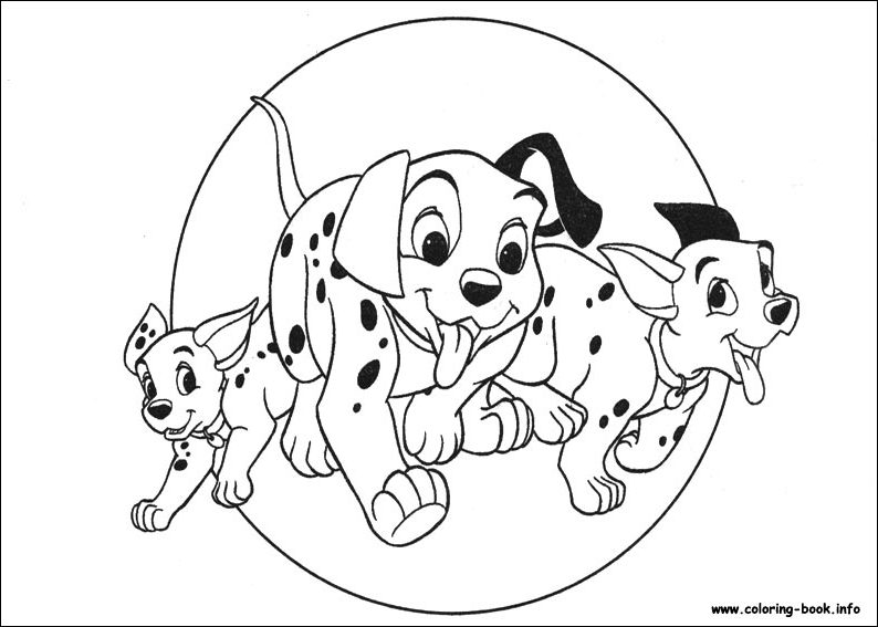 Dibujo para colorear: 101 Dalmatians (Películas de animación) #129292 - Dibujos para Colorear e Imprimir Gratis