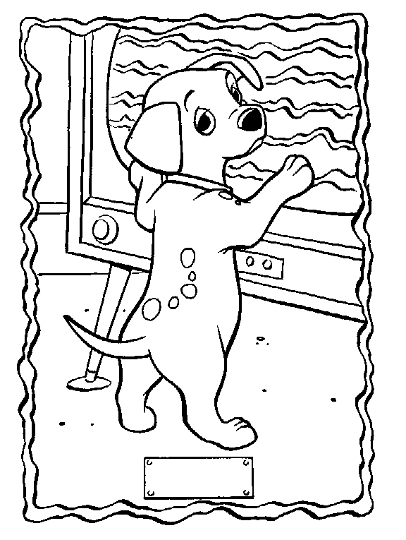 Dibujo para colorear: 101 Dalmatians (Películas de animación) #129294 - Dibujos para Colorear e Imprimir Gratis