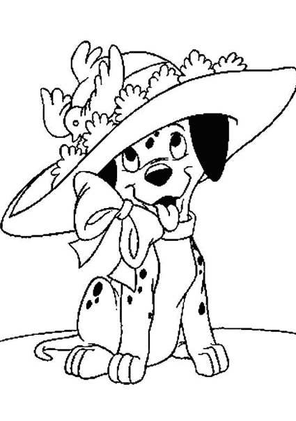 Dibujo para colorear: 101 Dalmatians (Películas de animación) #129299 - Dibujos para Colorear e Imprimir Gratis