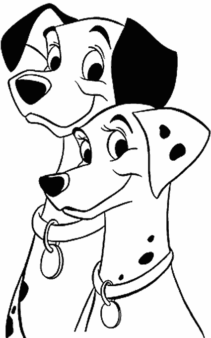 Dibujo para colorear: 101 Dalmatians (Películas de animación) #129339 - Dibujos para Colorear e Imprimir Gratis