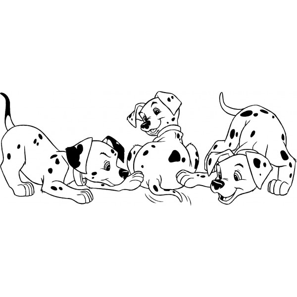 Dibujo para colorear: 101 Dalmatians (Películas de animación) #129348 - Dibujos para Colorear e Imprimir Gratis