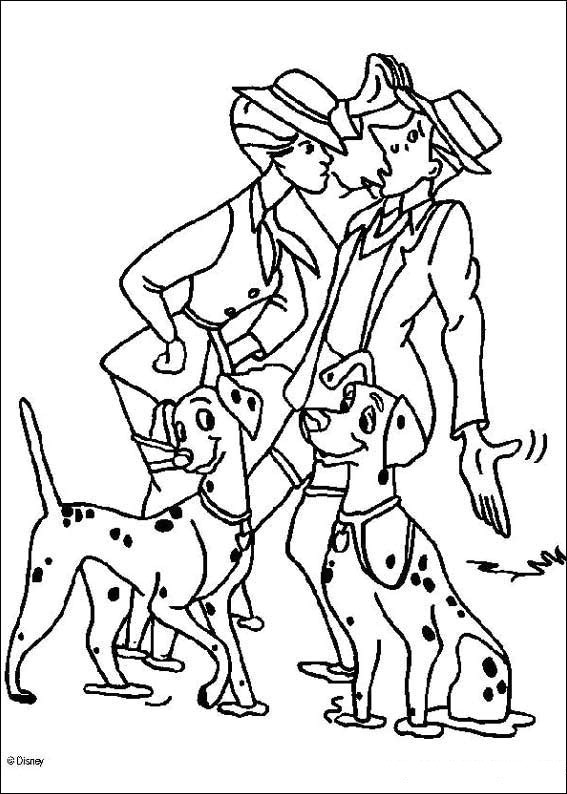 Dibujo para colorear: 101 Dalmatians (Películas de animación) #129356 - Dibujos para Colorear e Imprimir Gratis