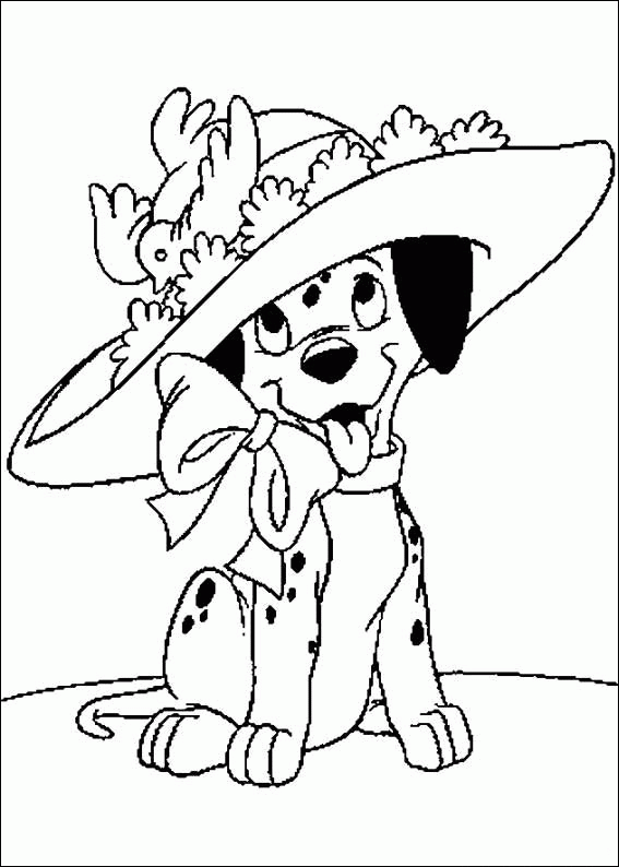 Dibujo para colorear: 101 Dalmatians (Películas de animación) #129373 - Dibujos para Colorear e Imprimir Gratis