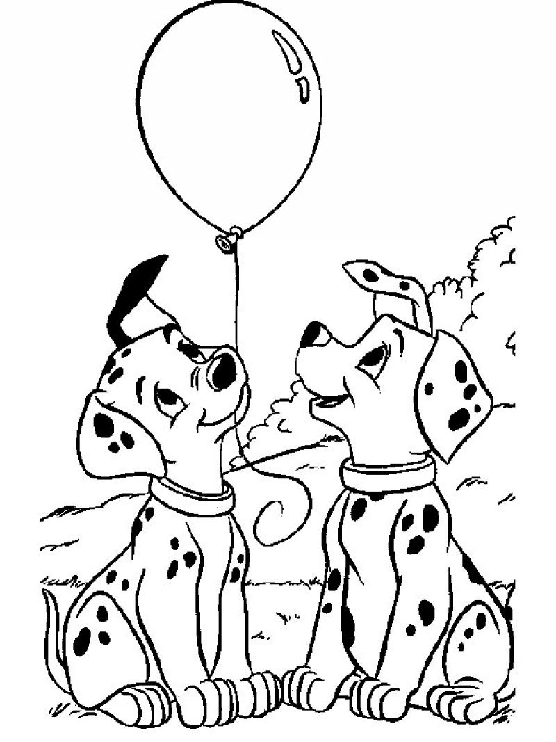 Dibujo para colorear: 101 Dalmatians (Películas de animación) #129406 - Dibujos para Colorear e Imprimir Gratis