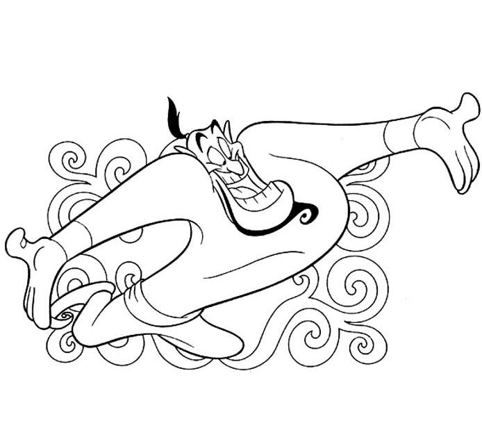 Dibujo para colorear: Aladdin (Películas de animación) #127704 - Dibujos para Colorear e Imprimir Gratis