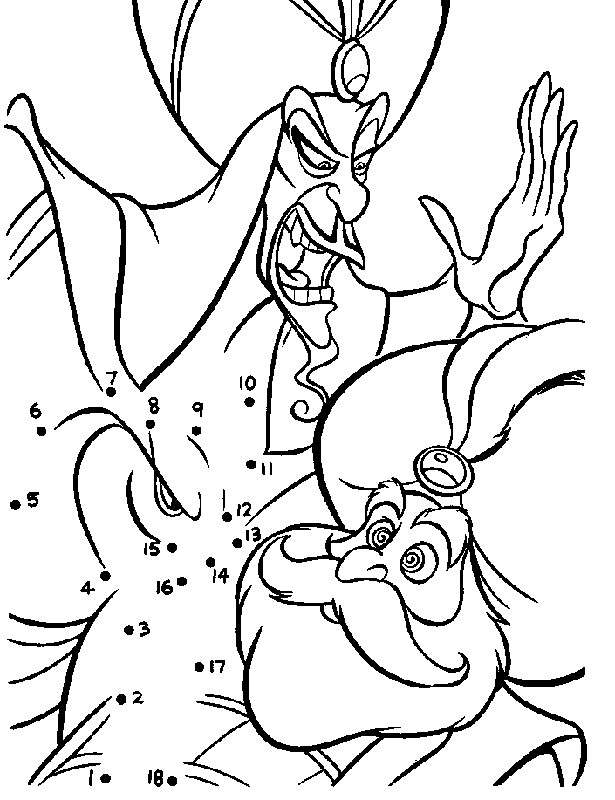 Dibujo para colorear: Aladdin (Películas de animación) #127877 - Dibujos para Colorear e Imprimir Gratis