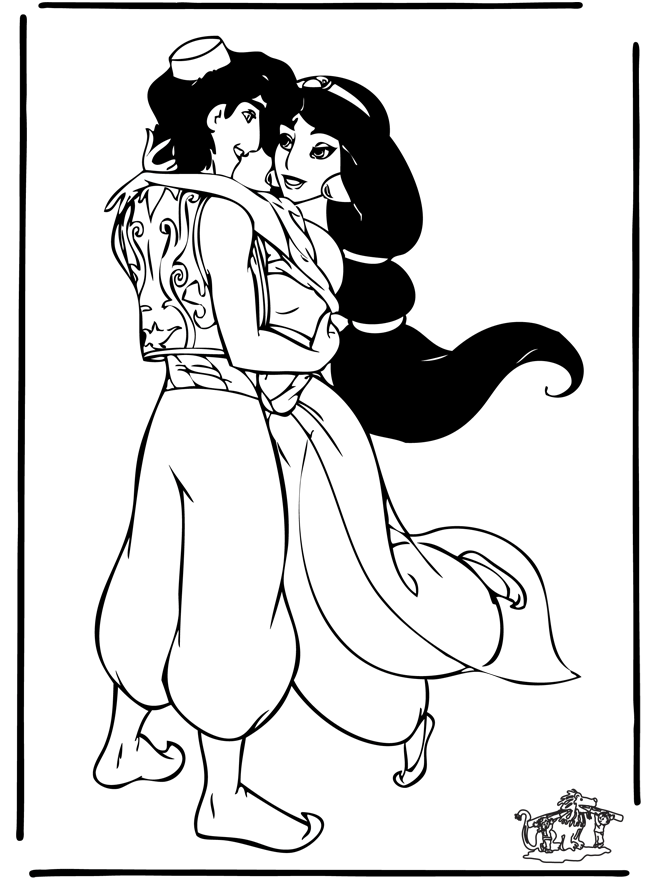 Dibujo gratuito Aladino #127613 de la coleccion Películas de Animación para imprimir Dibujo gratuito Aladino #127613 de la coleccion Películas de Animación para imprimir