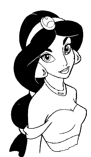 Dibujo gratuito Aladino #127818 de la coleccion Películas de Animación para imprimir