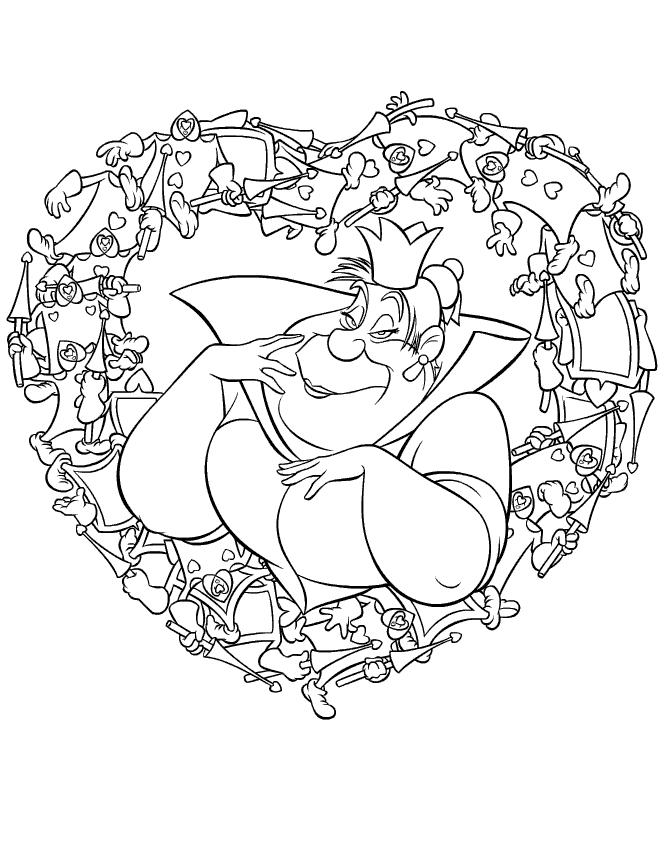Dibujo gratuito Alicia en el País de las Maravillas #127899 de la coleccion Películas de Animación para imprimir