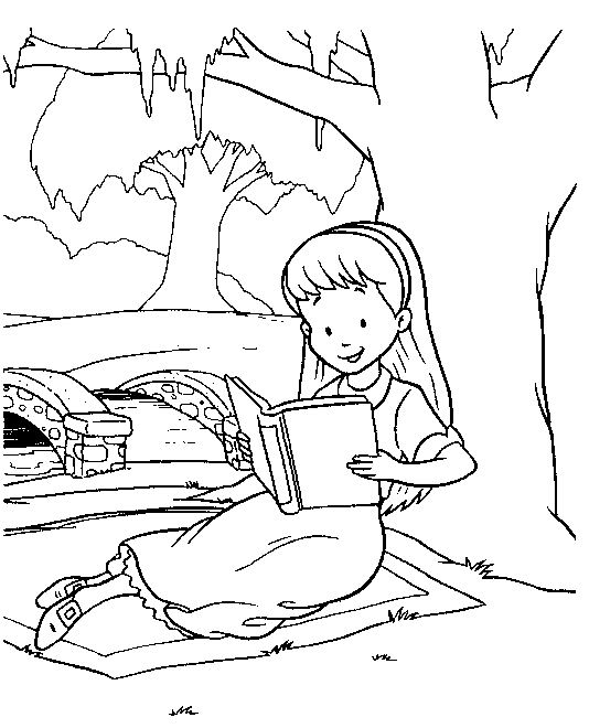 Dibujo gratuito Alicia en el País de las Maravillas #127910 de la coleccion Películas de Animación para imprimir