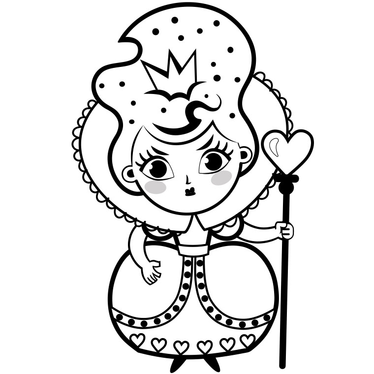Dibujo gratuito Alicia en el País de las Maravillas #128236 de la coleccion Películas de Animación para imprimir