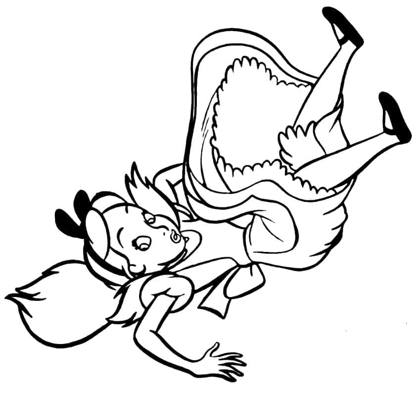 Dibujo gratuito Alicia en el País de las Maravillas #202796 de la coleccion Películas de Animación para imprimir