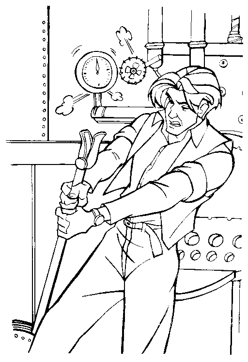 Dibujo para colorear: Anastasia (Películas de animación) #32828 - Dibujos para Colorear e Imprimir Gratis