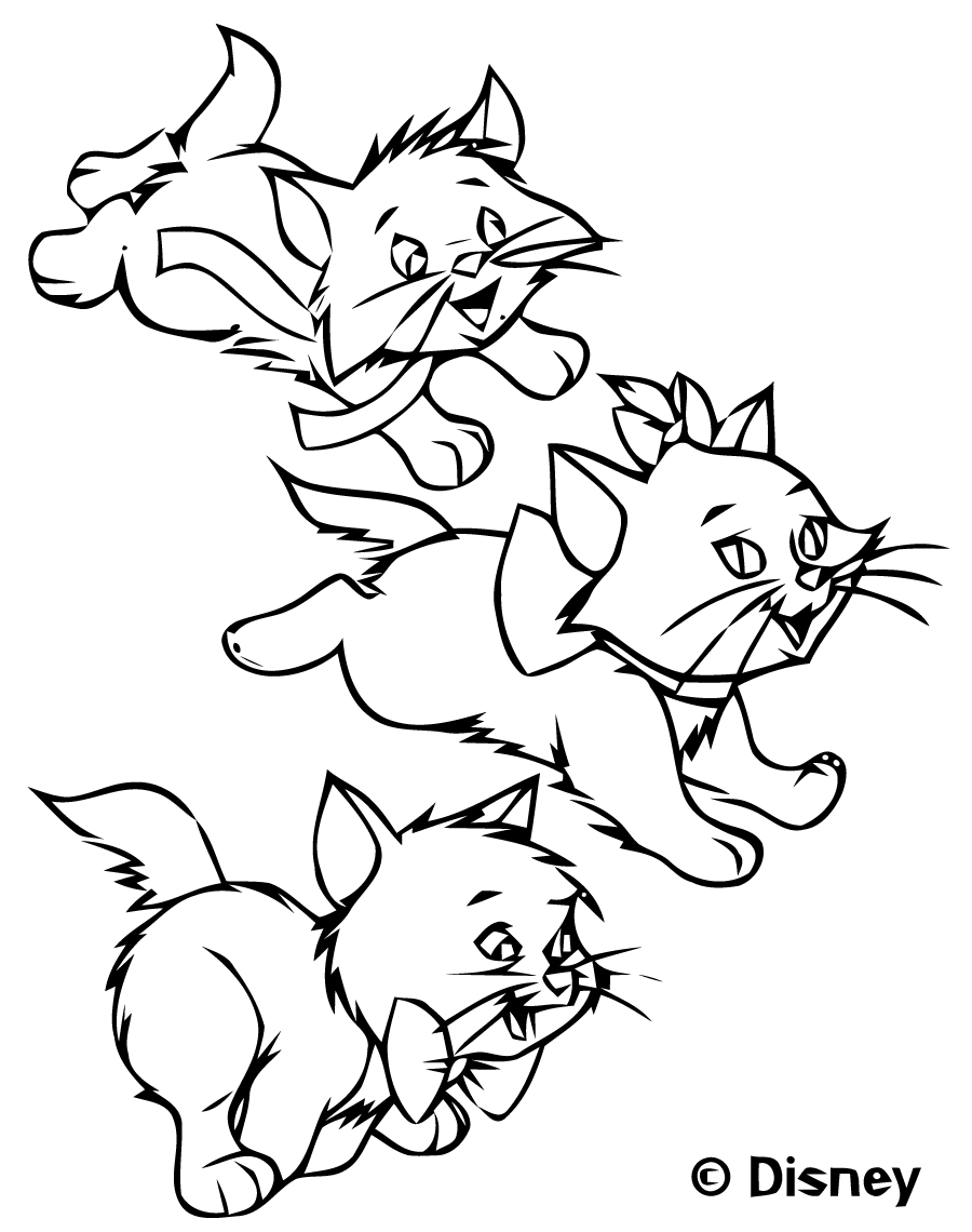 Dibujo para colorear: Aristocats (Películas de animación) #26897 - Dibujos para Colorear e Imprimir Gratis