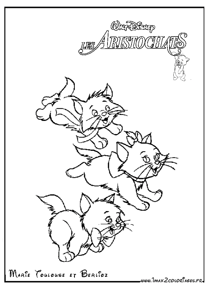 Dibujo para colorear: Aristocats (Películas de animación) #26903 - Dibujos para Colorear e Imprimir Gratis