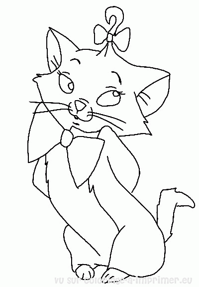 Dibujo para colorear: Aristocats (Películas de animación) #26973 - Dibujos para Colorear e Imprimir Gratis