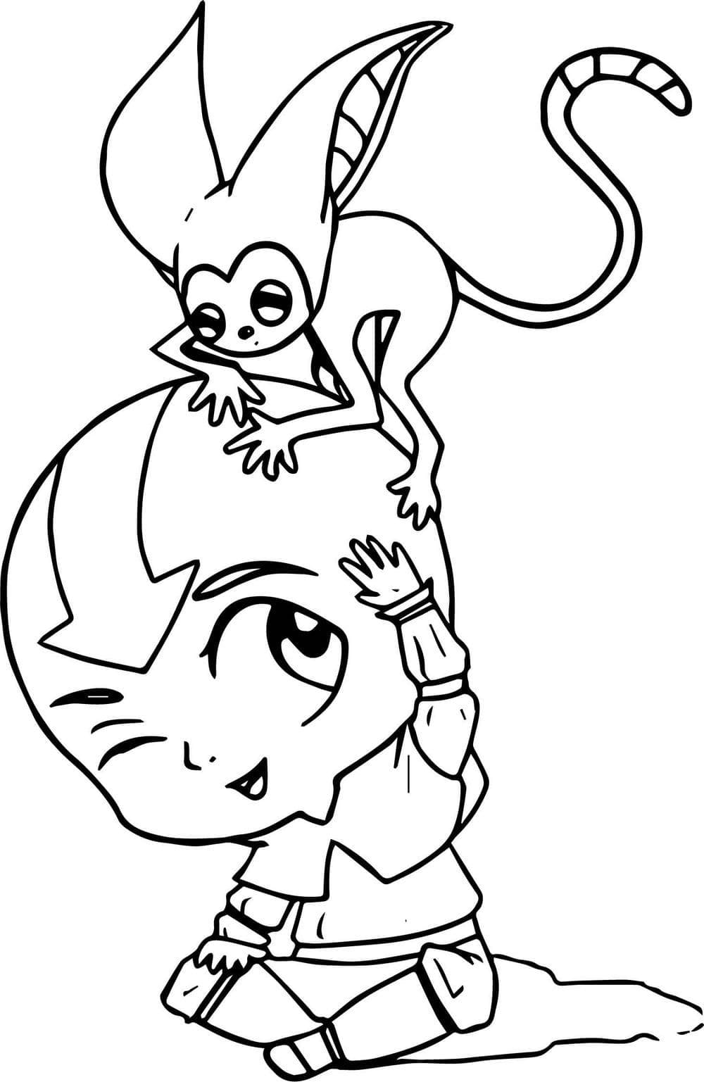 Dibujo gratuito Avatar: El Último Maestro Aire #208165 de la coleccion Películas de Animación para imprimir
