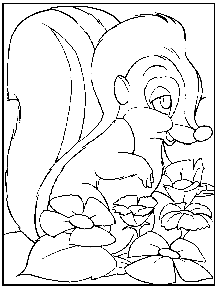 Dibujo para colorear: Bambi (Películas de animación) #128649 - Dibujos para Colorear e Imprimir Gratis