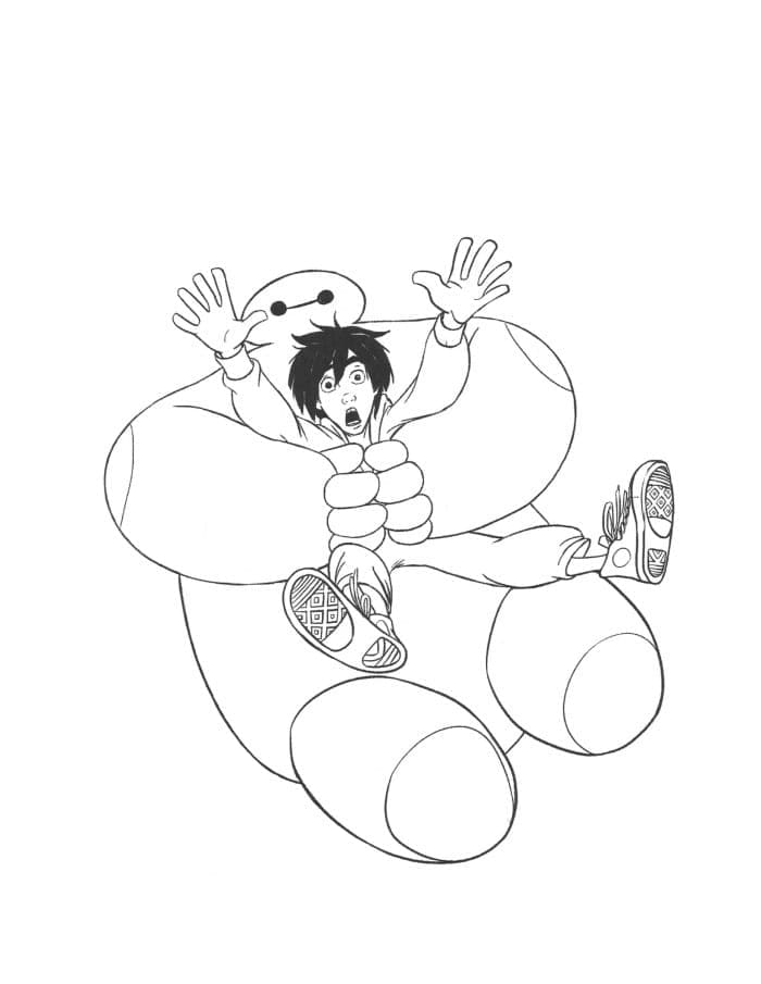 Dibujo gratuito Big Hero 6 #206680 de la coleccion Películas de Animación para imprimir