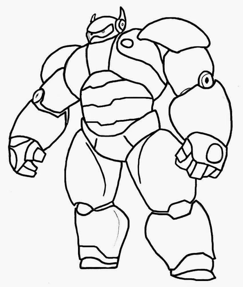 Dibujo para colorear: Big Hero 6 (Películas de Animación) #206682 - Dibujos para Colorear e Imprimir Gratis