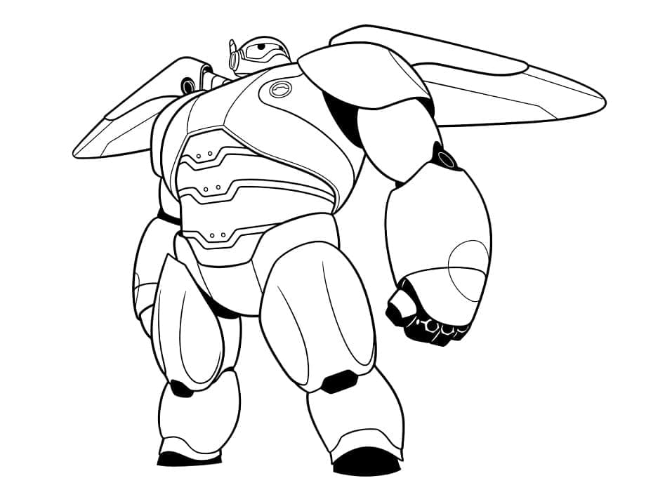 Dibujo gratuito Big Hero 6 #206702 de la coleccion Películas de Animación para imprimir