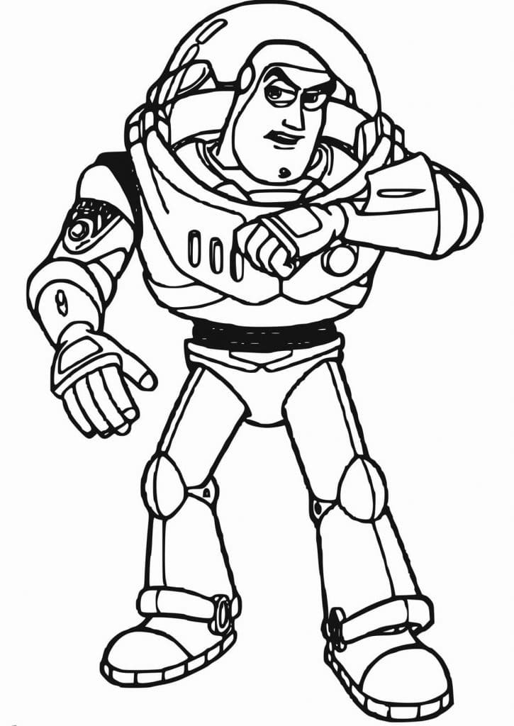 Dibujo gratuito Buzz Lightyear #185053 de la coleccion Películas de Animación para imprimir