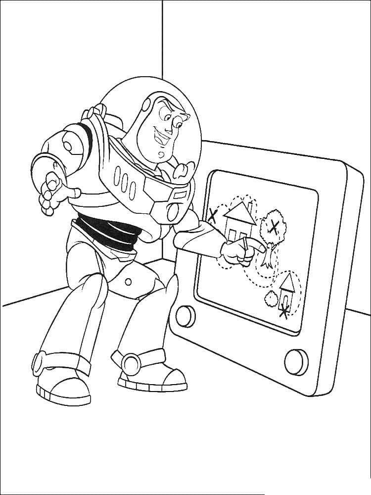 Dibujo gratuito Buzz Lightyear #185058 de la coleccion Películas de Animación para imprimir