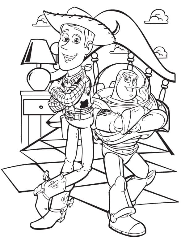 Dibujo gratuito Buzz Lightyear #185063 de la coleccion Películas de Animación para imprimir