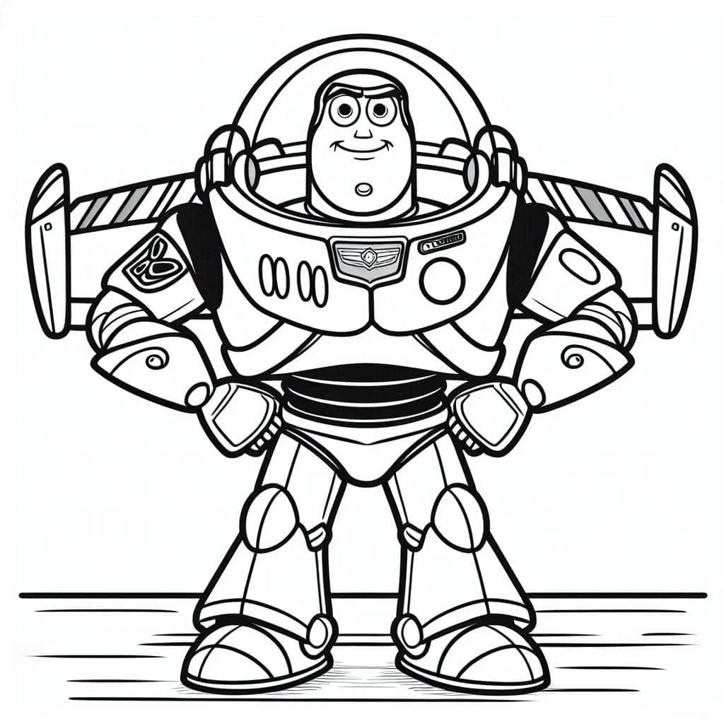 Dibujo gratuito Buzz Lightyear #220279 de la coleccion Películas de Animación para imprimir