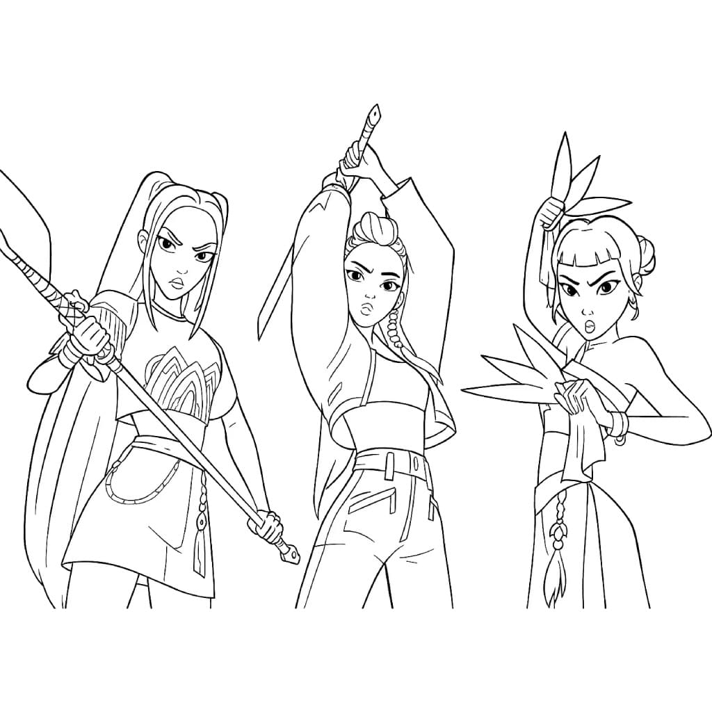 Dibujo gratuito Cazadores de Demonios de KPop #221162 de la coleccion Películas de Animación para imprimir Dibujo gratuito Cazadores de Demonios de KPop #221162 de la coleccion Películas de Animación para imprimir