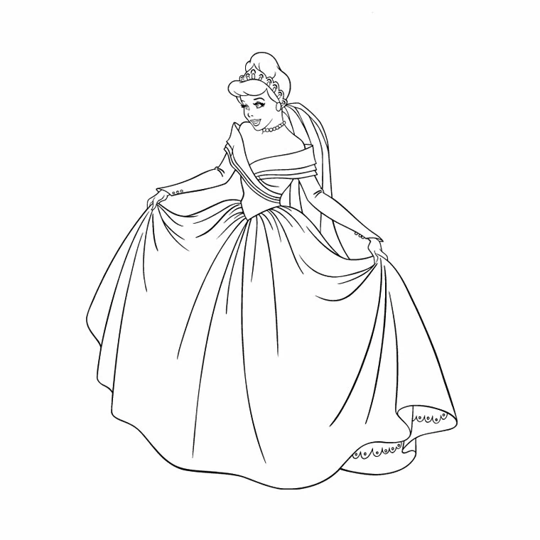 Dibujo gratuito Cenicienta #129511 de la coleccion Películas de Animación para imprimir Dibujo gratuito Cenicienta #129511 de la coleccion Películas de Animación para imprimir
