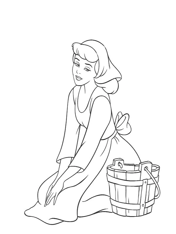 Dibujo gratuito Cenicienta #129719 de la coleccion Películas de Animación para imprimir Dibujo gratuito Cenicienta #129719 de la coleccion Películas de Animación para imprimir