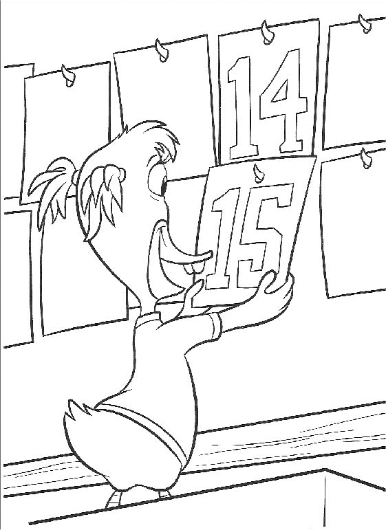 Dibujo para colorear: Chicken Little (Películas de animación) #72744 - Dibujos para Colorear e Imprimir Gratis