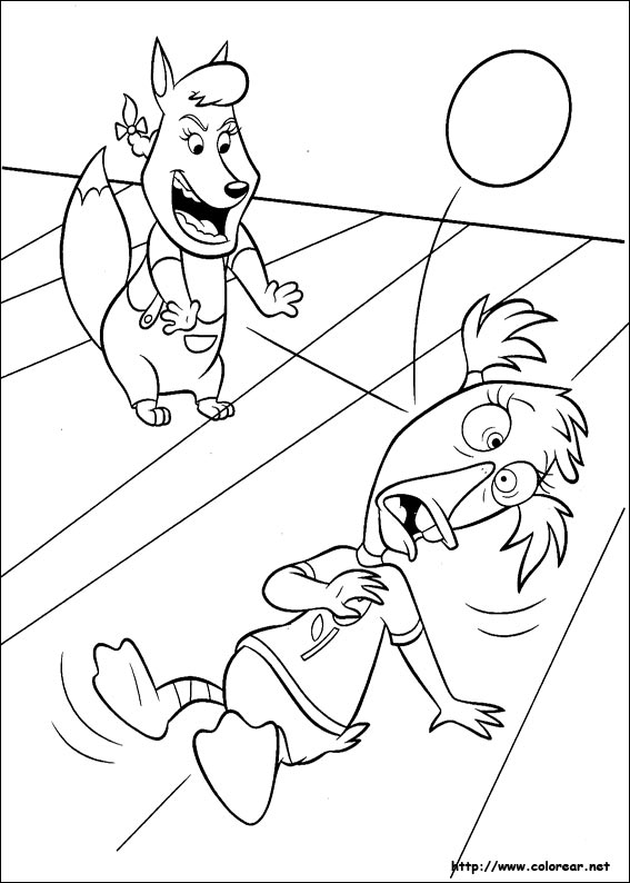 Dibujo para colorear: Chicken Little (Películas de animación) #72764 - Dibujos para Colorear e Imprimir Gratis