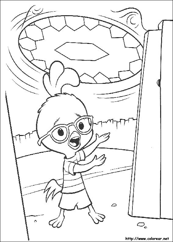 Dibujo para colorear: Chicken Little (Películas de animación) #72793 - Dibujos para Colorear e Imprimir Gratis