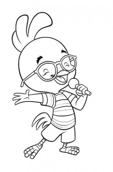 Dibujo para colorear: Chicken Little (Películas de animación) #72833 - Dibujos para Colorear e Imprimir Gratis