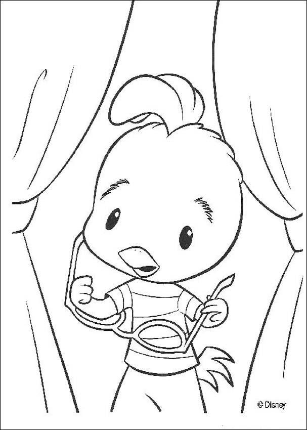 Dibujo para colorear: Chicken Little (Películas de animación) #72920 - Dibujos para Colorear e Imprimir Gratis