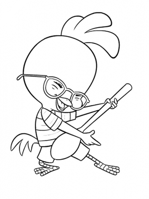 Dibujo para colorear: Chicken Little (Películas de animación) #72929 - Dibujos para Colorear e Imprimir Gratis