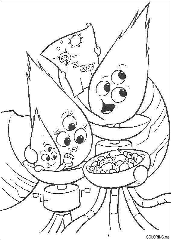 Dibujo para colorear: Chicken Little (Películas de animación) #72934 - Dibujos para Colorear e Imprimir Gratis