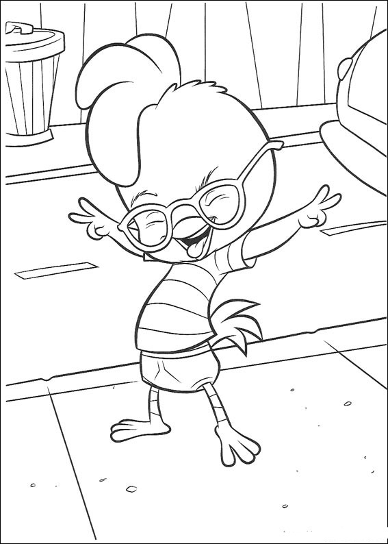 Dibujo para colorear: Chicken Little (Películas de animación) #72983 - Dibujos para Colorear e Imprimir Gratis