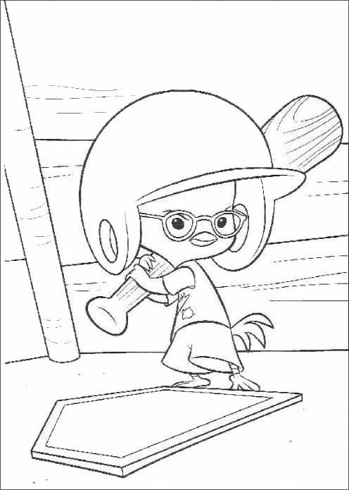 Dibujo para colorear: Chicken Little (Películas de animación) #72991 - Dibujos para Colorear e Imprimir Gratis