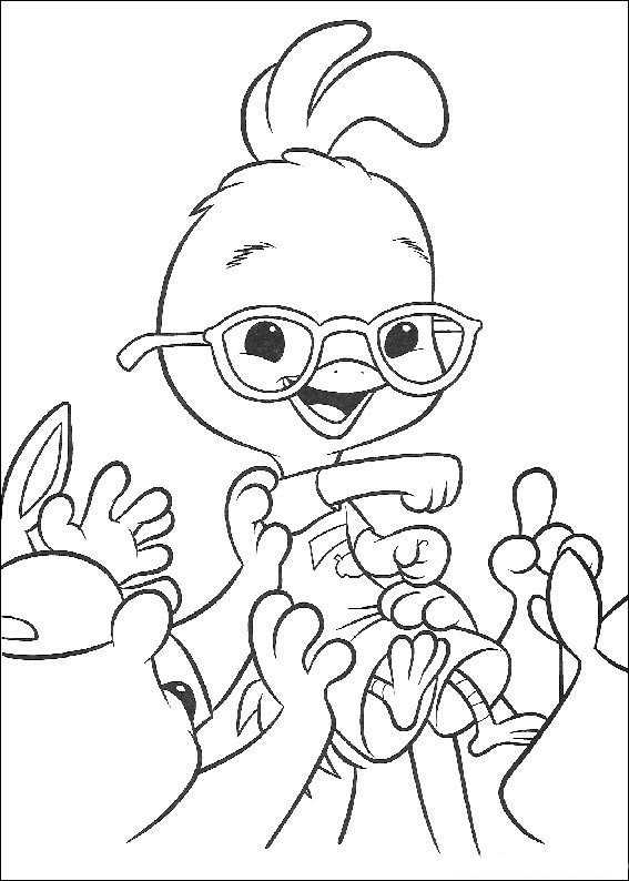 Dibujo para colorear: Chicken Little (Películas de animación) #72996 - Dibujos para Colorear e Imprimir Gratis