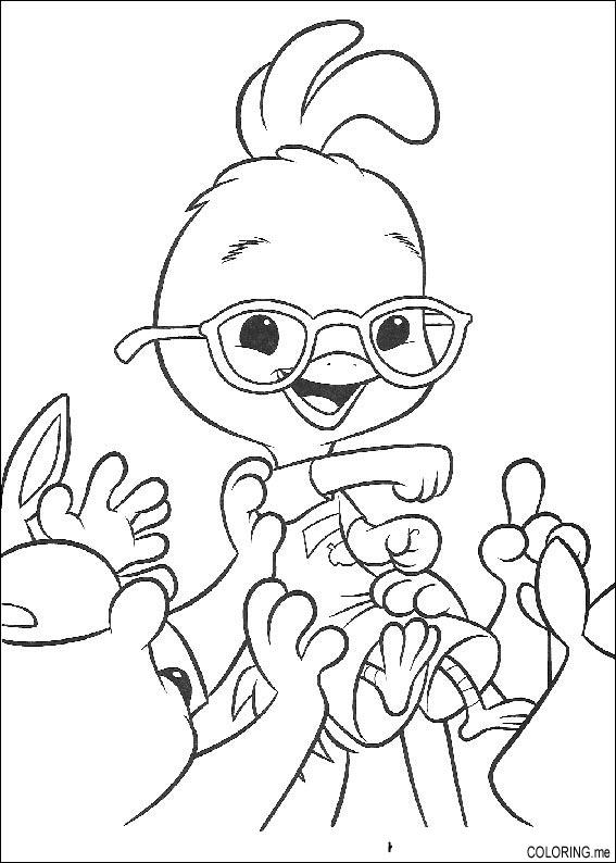 Dibujo para colorear: Chicken Little (Películas de animación) #73036 - Dibujos para Colorear e Imprimir Gratis