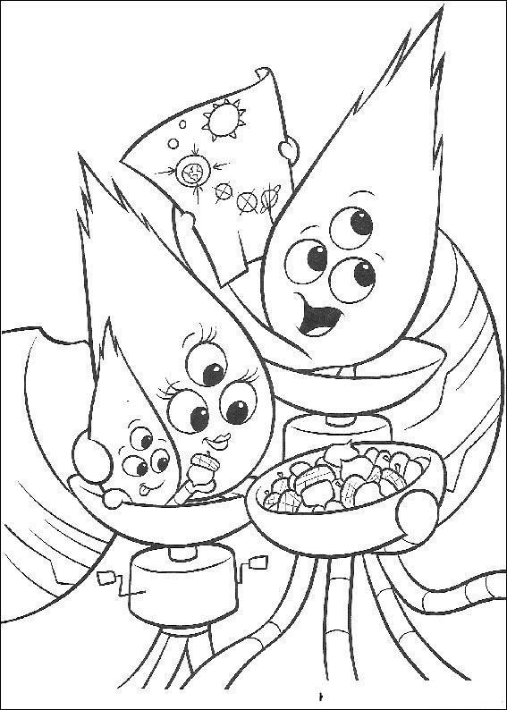 Dibujo para colorear: Chicken Little (Películas de animación) #73045 - Dibujos para Colorear e Imprimir Gratis