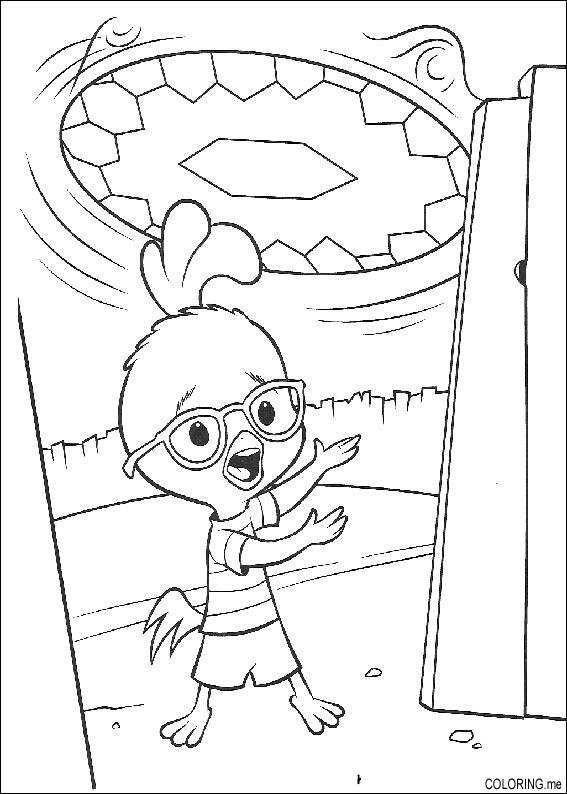 Dibujo para colorear: Chicken Little (Películas de animación) #73049 - Dibujos para Colorear e Imprimir Gratis