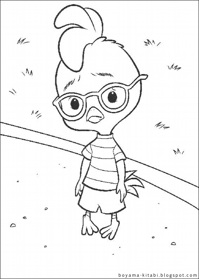 Dibujo para colorear: Chicken Little (Películas de animación) #73051 - Dibujos para Colorear e Imprimir Gratis