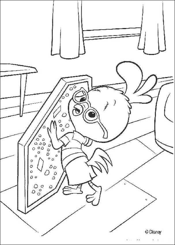 Dibujo para colorear: Chicken Little (Películas de animación) #73056 - Dibujos para Colorear e Imprimir Gratis